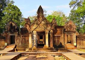 banteay srei tempio nel angkor, Cambogia foto