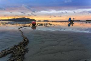 Thailandia natura alba sulla spiaggia foto