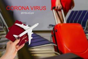 mers-CoV Cinese infezione romanzo corona virus, aereo foto