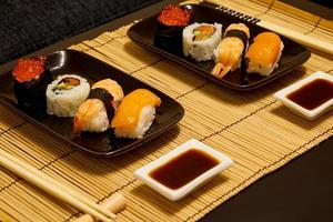sushi per due foto