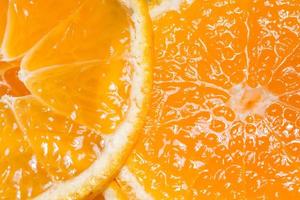 primo piano di un frutto arancione foto