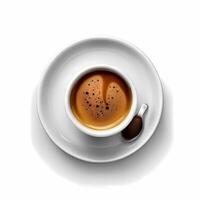 coffe stile illustrazione ai generato foto