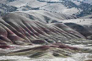 il dipinto colline nel Wheeler contea, Oregon foto