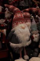 rosso felpa Natale elfi nel rosso cappelli sfondo foto