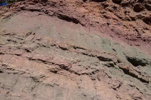 rosso roccia formazioni foto
