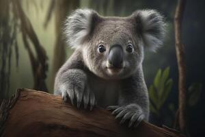 koala ritratti. generativo ai. foto