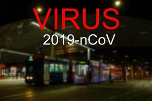 coronavirus quarantena nel Europa. concetto. economia e finanziario mercati influenzato di corona virus scoppio e pandemia paure. digitale montaggio. foto