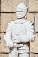 un' medievale soldato foto