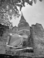 wat yai chaimongkol, ayutthaya, Tailandia foto