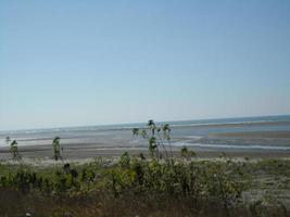 bellissimo paesaggio di di cox bazar, bangladesh. viaggio e vacanza. foto