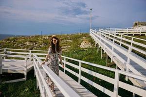 ritratto di un' donna viaggio Hotel moda tropici inalterato foto