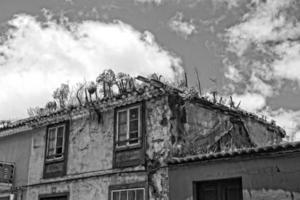 strade con storico edifici su il spagnolo canarino isola tenerife nel il ex capitale foto
