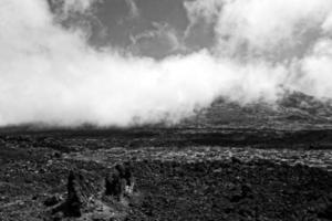 calma montagna paesaggio in giro teide su il spagnolo canarino isola tenerife foto