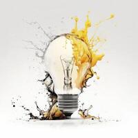 concettuale collaborazione, di brainstorming per successo, creatività a opera, di brainstorming un' nuovo concetto, di brainstorming per un' svolta, pensiero al di fuori il scatola di brainstorming , generativo ai foto