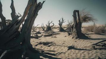 morto alberi nel il namib deserto, namibia, Africa foto