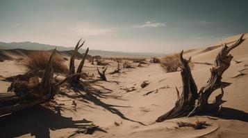 morto alberi nel il namib deserto, namibia, Africa foto