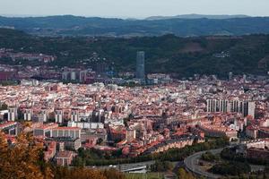 paesaggio urbano e architettura nel bilbao città, Spagna, viaggio destinazione foto