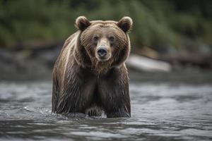 grizzly orso di sponde di alaska foto