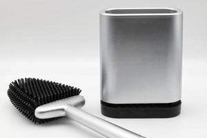 silicio gabinetto spazzola impostato isolato su bianca sfondo. domestico pulizia Prodotto concetto. foto