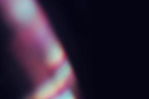 arcobaleno lente ottico bagliore film polvere copertura effetto Vintage ▾ astratto bokeh leggero perdite foto retrò telecamera sfocato sfocatura riflessione luminosa raggi solari. uso schermo copertura modalità per foto in lavorazione.