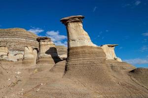 hoodoos nel il calanchi nel Alberta foto