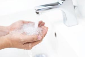 lavare il tuo mani per impedire germi. foto