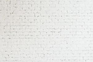 muro di mattoni bianchi foto