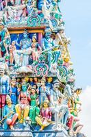 tempio indù indiano a singapore foto
