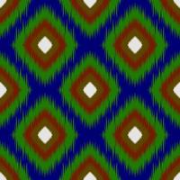 ikat geometrico folclore ornamento. tribale etnico struttura. senza soluzione di continuità a strisce modello nel azteco stile. figura tribale ricamo. indiano, scandinavo, gip si, messicano, popolare modello.ikat modello. foto