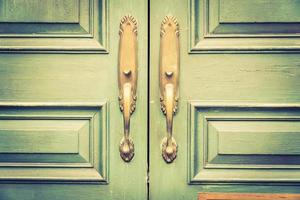 maniglia della porta in stile vintage