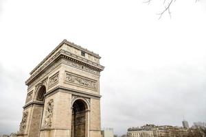 arc de triomphe, parigi foto