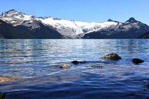 lago e montagna foto