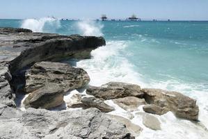 mille dollari bahama isola costa e bagnato bacino foto