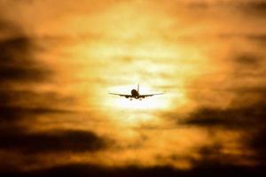 un aereo volante foto