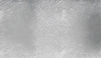 brillante grigio foglia argento Foglio struttura sfondo. generativo ai. foto