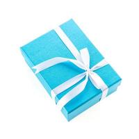 confezione regalo blu