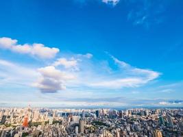 paesaggio urbano di tokyo, giappone foto