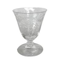 1930-50 fostoria corpetto cristallo cocktail foto