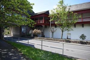 cortile di il Oberburg con il principale strada foto