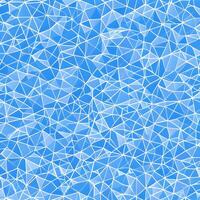geometrico modello di sovrapposizione poligoni nel blu toni. il Immagine era creato utilizzando generativo ai. geometrico struttura. foto