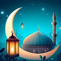 Ramadan moschea islamico lanterna foto