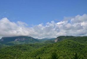 whiteside montagna, orientale continentale dividere, appalachian montagne nord carolina foto