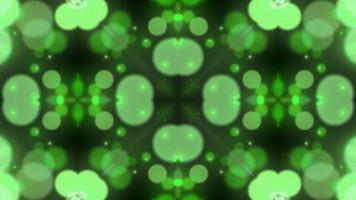 verde caleidoscopio bokeh brillante particella pioggia movimento leggero luminanza illustrazione notte sfondo, artistico spazio bokeh velocità matrice Magia effetto sfondo. foto