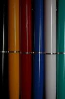 colorato penne vicino su sfondo grande dimensione alto qualità immediato stampe foto