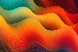 Abstract Wave Cloth