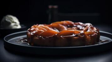 tarte tatin francese dolce generativo ai foto