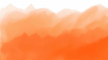 astratto arancia acquerello per sfondo. digitale arte la pittura. struttura carta. foto