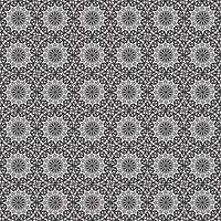 classico batik senza cuciture sfondo geometrico mandala carta da parati. elegante motivo floreale tradizionale foto