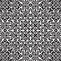 classico batik senza cuciture sfondo geometrico mandala carta da parati. elegante motivo floreale tradizionale foto