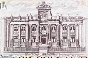 centrale banca edificio a partire dal argentino i soldi foto